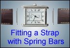 Help on how to fit a closed-ended watch strap from WatchBattery (UK) Ltd