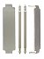 End clips for Casio WVA-430, WVA-470J & WVA-620J (10152407) Watch Strap - Pair of Clips with Spring Bars
