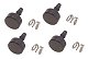 Casio Buttons for GMW-B5000 (Qty 4)