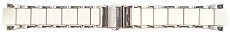 Casio BGA-1200C, BGA-120C, BGA-122C and BGA-123 Watch Strap - Metal and White Resin