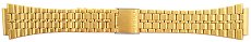 Casio A-500WEGA and A-500WGA Watch Strap Band - Gilt Metal Watch Bracelet for A-500W