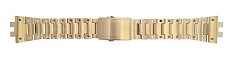 Casio GM-B2100GD & GMW-B5000GD Watch Strap Band - Gold Plated Metal Watch Bracelet for GMB2100GD & GMWB5000GD