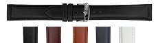 Leather - Sorrento - Italian Calf Leather, Padded, Extra Long Watch Strap (18-24mm)
