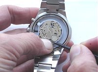 Screw back watch case
