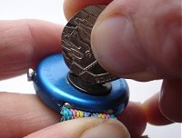 Snap back watch case