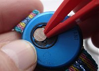 Snap back watch case